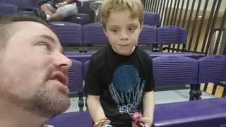 When you are interviewing your son, and your jam comes on....