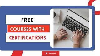 How to get Free Courses and Certification.