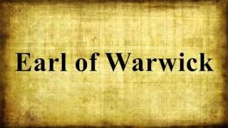 Earl of Warwick