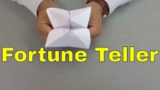 How To Make A Fortune Teller Out Of Paper