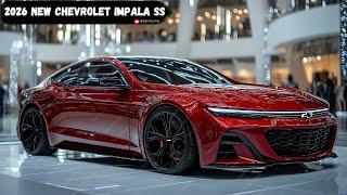 2026 Chevrolet Impala SS - A Modern Classic Reimagined!