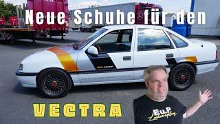 Neue Ballonreifen für den Tuning Opel Vectra