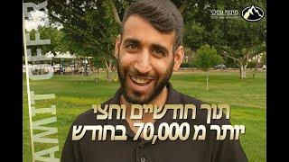 בניית עסק תוך חודשיים וחצי - למעלה מ 70,000 שח בחודש בעזרת ליווי עסקי צמוד