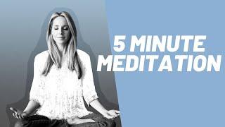 5 Min Morning Meditation for Positive Energy All Day ️ | Gabby Bernstein