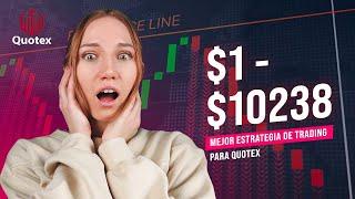 100% MEJOR ESTRATEGIA DE COMERCIO DE OPCIONES BINARIAS PARA QUOTEX $1 A $10238