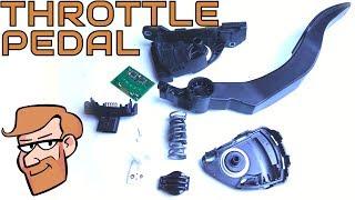 Inside a Throttle Pedal (How a Solid State Throttle Pedal Position Sensor Works)• Cars Simplified