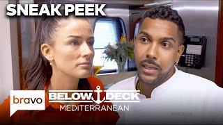 SNEAK PEEK: Chef Jonathan Stands His Ground | Below Deck Mediterranean (S9 E2) | Bravo