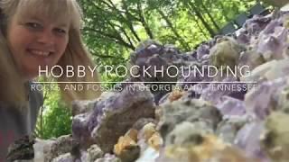 Rockhound Hobby Rock & Mineral Collection Tennessee & Georgia JXR Hogg Mine Summerville Agate & More