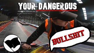  BLACK FLAG this dangerous driver - 50 lap race at TeamSport Go Karting Leeds