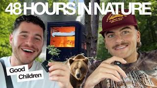 We Spent 48 Hours In A Tiny Cabin | Good Children: S4E7: Bears In The Woods