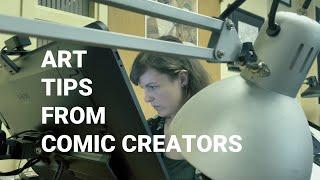 Art tips from America's Largest Comic Book Studio