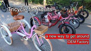 Tricycles for adults: a new way to get around