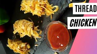 Crispy Thread Chicken Recipe ||Thread Chicken #shorts #Rushda