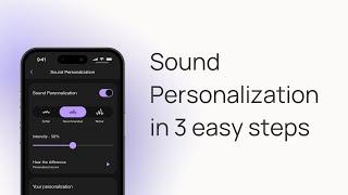 Mimi Sound Personalization in 3 easy steps