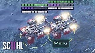 Maru Drops Everywhere!  - Starcraft 2: Maru vs Dark