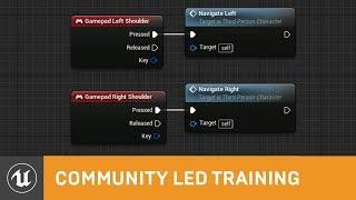 Gamepad Support for UMG | Community Led Training | Unreal Engine