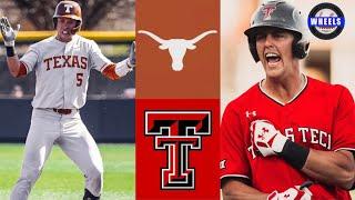 #2 Texas vs #16 Texas Tech Highlights (GAME OF THE YEAR?!) | 2022 College Baseball Highlights