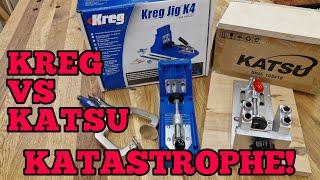 Katsu Pocket Hole Jig VS  Kreg K4 Jig Das wird eine Katastrophe!