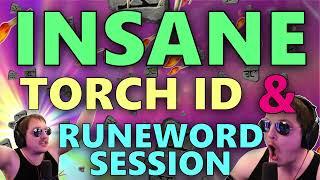 INSANE Runeword Rolls & Torch ID Session - Zeegers