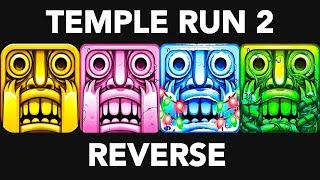 Temple Run 2 REVERSE Gameplay | Sky Summit VS Frozen Shadows VS Blazing Sands VS Spooky Summit