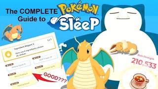 The COMPREHENSIVE Guide to Pokémon Sleep (August 2024)