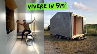 Vivere in una tiny house di 9 m2 in autosufficienza