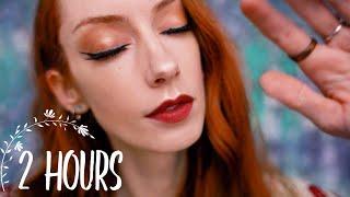 ASMR 2 HOURS+ | Sleepy, Slow Fluffy Mic Brushing & Blowing 