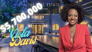 Viola Davis House Tour | "The Real Estate Insider"