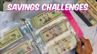 SAVINGS CHALLENGES | 100 ENVELOPE SAVINGS CHALLENGE | CASH STUFFING | CASH ENVELOPES | CASH BINDERS