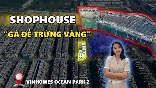 [ MỞ BÁN SHOPHOUSE ] ĐỐI DIỆN VINCOM VINHOMES OCEAN PARK 2 - CẬP NHẬT TIẾN ĐỘ MỚI NHẤT