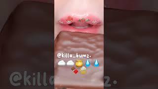 [ASMR] 絵文字に従って食べる credits:@SatisfyingLips || req by:@nanadayoooo #asmr #emojifoodchallenge