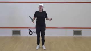 Beginner Level 3 - Condition games with Pro Squash coach Liz Irving