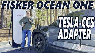 Fisker Ocean - Tesla Supercharger NACS-to-CCS Adapter Testing
