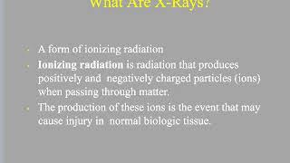 Introduction to Radiation Protection