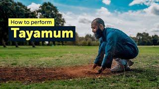 How to Perform Tayammum