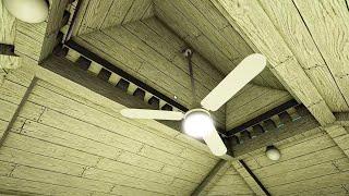 CRAZY CEILING FAN | WOBBLY CEILING FAN | Ventiladores de Teto Balançando no Roblox