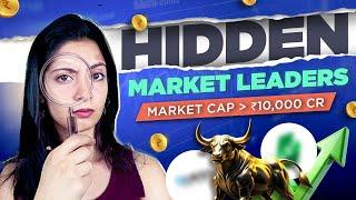 2 secret market leaders you need to know | Market cap over ₹10,000 crores