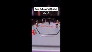 Conor McGregor’s UFC debut 
