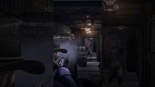 RDR_2 Face-to-face shooting in the train.