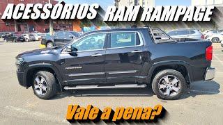 Nova RAM RAMPAGE com vários acessórios. Estribo lateral, RAMBAR, RAMBOX, Frisos, ponteira. E agora?