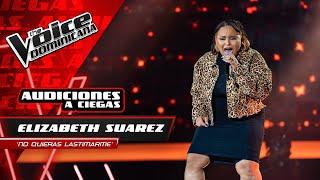 Elizabeth Suarez– "No Quieras Lastimarme" | Audiciones a Ciegas | The Voice Dominicana 2021