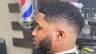 FADING COARSE HAIR | STEP BY STEP | BEGINNER BARBER HAIRCUT TUTORIAL