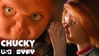 Is Chucky a Diva on Set? | Chucky TV Series | SYFY & USA Network