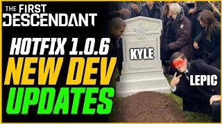 NEW HOTFIX! (KYLE, JAYBER, YUJIN CHANGES & MORE!) // The First Descendant Hotfix 1.0.6