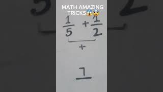 MATH FRACTION AMAZING TRICKS(FOR ONLY 1/n fractions) |Mathematics |MEA Mathademics #maths #mathtrick