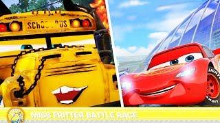 Miss Fritter vs Lightning McQueen Battle Race | Cars 3 Driven to Win Game