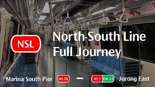 [Retired ; Full Journey][SMRT] KNS C751B ~ 349/350 NS28 Marina South Pier → NS1 Jurong East