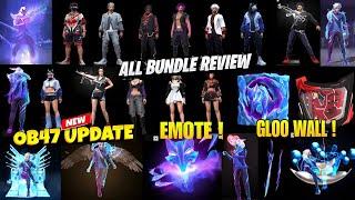 Ob47 Update All Bundles In Free Fire 2025 | Upcoming Bundle In Free Fire OB47 | OB47 Update Bundle