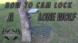 How to cam lock a tree stand - Lone Wolf Custom Gear DS.5