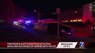 Omaha Police investigates shots fired in a hostage situation